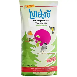 20kg nourriture Lillebro sans déchets pour oiseaux sauvagesVendu parzooplus