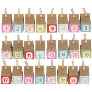 Sunnysue 300-63 Calendrier de Noël DIY sans colleVendu paramazon