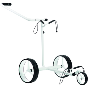 JuStar Chariot de golf White Series 3ème roue, blanc