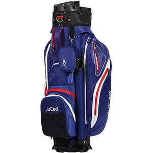 Comparateur de prix : Sac chariot de golf JuCad Manager Waterstop Bleu 100 cm JBMW-BWR