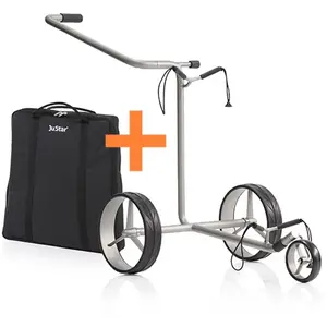 Chariot manuel de golf 3 roues JuStar Argenté TU JUSTAR-SIM