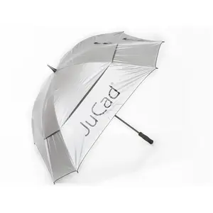 Parapluie sans tige de fixation JuCad windproof Argenté TU JS2WP-SIVendu parespace-golf