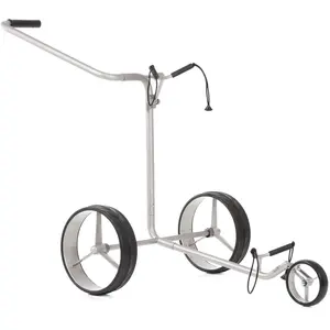 Chariot manuel de golf 3 roues JuCad Titan Argenté TU JUCADT3 pas cher