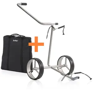 Chariot manuel de golf 2 roues JuStar Argenté TU JUSTAR-2SIM