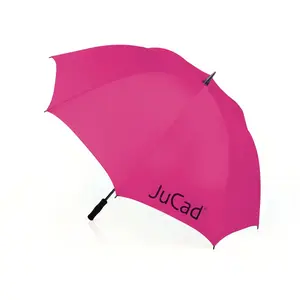 Parapluie personnalisable extra-grand et ultra-léger JuCad Rose TU JS2...Vendu parespace-golf