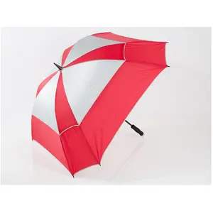 parapluie télescopique carré double voilure avec tige JuCad