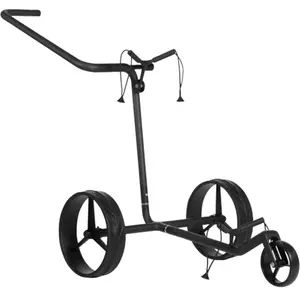 Jucad Carbon Shadow 3-Wheel Matt Black Chariot de golf manuel