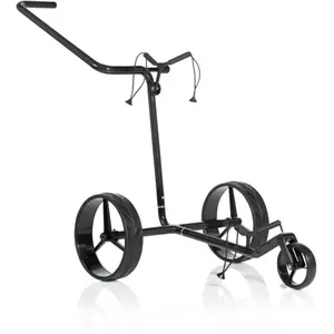 Chariot électrique 3 roues JuCad Carbon Shine - noir brillant - ultra-léger