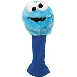 Living Puppets Sesame Rue Nouveauté Golf Coque Tête - Cookie Monster, One Size pas cher