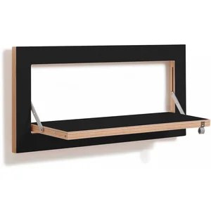 Étagère noire 60x27 cm Fläpps - Ambivalenz