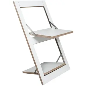 Chaise pliante blanche 75 x 45 cm Fläpps - Ambivalenz pas cher