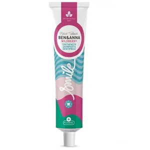 Dentifrice naturel aux baies sauvages Ben&Anna, 75 ml au fluor pas cher