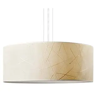 LeuchtNatur Discus Suspension 35cm feuilles blanc pas cher