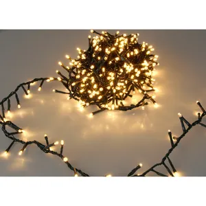 Spetebo - Guirlande lumineuse de Noël 1000 led - blanc chaud extra pas cher