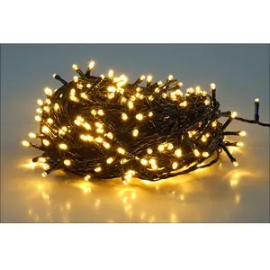 Spetebo - Guirlande lumineuse de Noël 320 led - blanc chaud pas cher