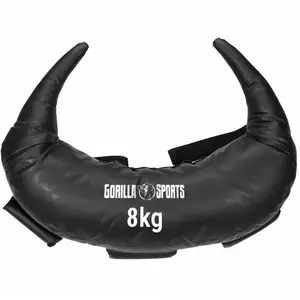 Comparateur de prix : GORILLA SPORTS Bulgarian fitness bag coloris noir de 5kg a 22 5kg   poids   8 kg