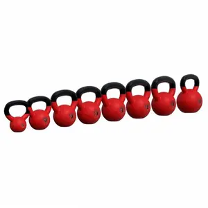 Lot de 8 kettlebells en fonte néoprène (De 4 à 32 KG) - haltères russe...Vendu paramazon