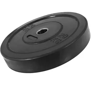 Comparateur de prix : Gorilla Sports Disques caoutchouc - 5 à 25 kg noir 20kg