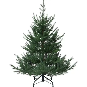 VIVANNO Sapin de Noël polyéthylène FICHE, vert - 110x130 cm pas cher