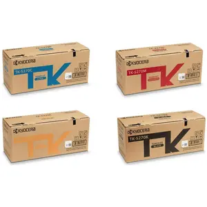 Kyocera, Toner, Original TK-5270 Toner Set 4 BK/C/M/Y (C, CF, M, Y) pas cher