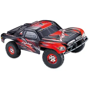 Comparateur de prix : AMEWI - RTR de courte durée sans-balai 4WD Fighter PRO - RC - noir, rouge