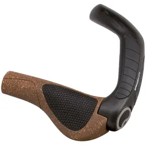 Comparateur de prix : Poignees avec bar end ergon gp5 biokork marron noir
