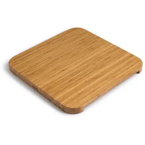 höfats - Cube Planche d'appui - Fait du Cube Un Tabouret, Une Table d'appoint ou Une Tablette de Service - laquée - Bambou Massif - Accessoire pour brasero Cube