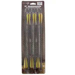 Buchner Aluminiumpfeile 20 Zoll 6er Pack - Noir pas cher