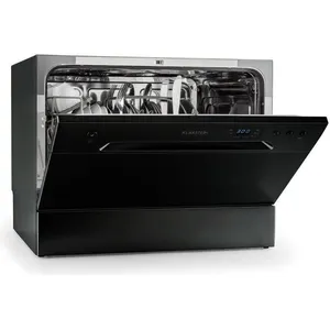 Klarstein Amazonia 6 Mini lave-vaisselle 1380W 6 couverts+ 49 dB noir - classe F pas cher