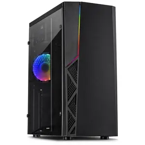 Inter-Tech B-02 RGB Tower Noir pas cher