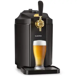 Comparateur de prix : Tireuse à bière Klarstein Skal inox 5L - système cartouches CO2 à pres...
