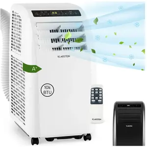 Comparateur de prix : KLARSTEIN Metrobreeze Rom - Climatiseur - mobile, pose au sol - 3.1 EER - blanc