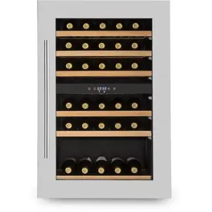 KLARSTEIN Cave a Vin Encastrable, Caves à Vin de 132L avec une Porte e... pas cher