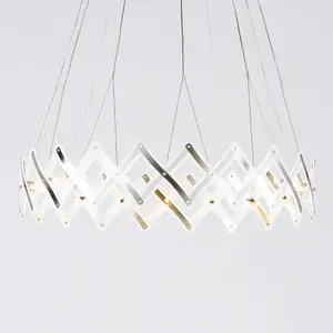 Comparateur de prix : Serien Lighting Suspension LED à maillage en accordéon Zoom