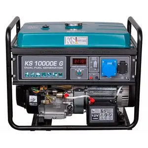 Comparateur de prix : Könner & Söhnen Groupe électrogène 8000W Gaz/Essence 230V KS10000EG