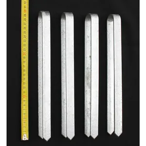 DanDiBo 4 pièces d'ancrage au sol galvanisé xl pour arc de roses 30 cm Piquets... pas cher
