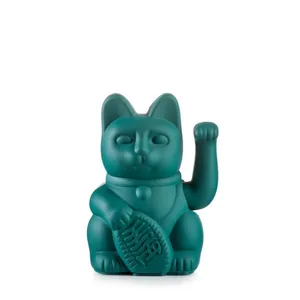 DONKEY MANEKI NEKO CHAT PORTE-BONHEUR À BRAS MOBILE, PLASTIQUE, GRUEN, pas cher