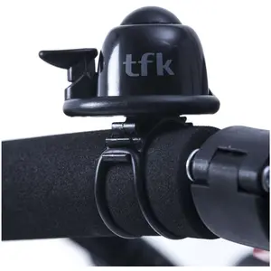 Sonnette universelle pour poussette et remorque NOIR TFK pas cher