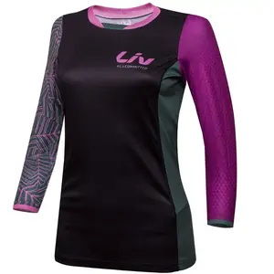 Liv Bikeshirt manches longues femme Wilder 3/4 pas cher