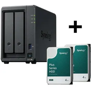Synology Disk Station DS725+ NAS-Server + Plus 3.5"" SATA 6Gb/s Festpl... pas cher
