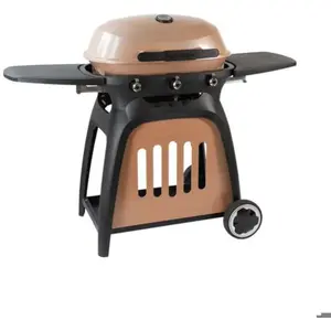 Barbecue rond au gaz Ryde ChampagneVendu parcdiscount