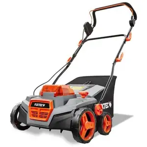 Comparateur de prix : FUXTEC Scarificateur aérateur à batterie 40V SET FX-E2VE38SET avec 2 b...