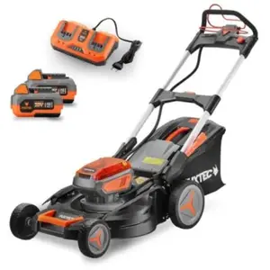 Comparateur de prix : Tondeuse gazon batterie autotractée 40V (2X20V) - FUXTEC FX-E2RM51 - 5...