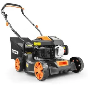 Tondeuse à gazon poussée thermique 40,6cm 80cm3 - FX-RM4180 Fuxtec 45L pas cher