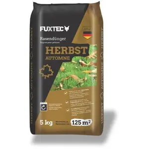 FUXTEC Engrais gazon automne FX-RDH5 NPK 5+3+12 sac 5 kg pour 125 ... pas cher