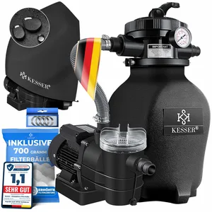 KESSER Système de filtration à sable Filtre à sable + 700g de balles de filtr... pas cher