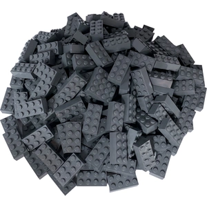 LEGO® Briques 2x4 Gris foncé - 3001 NOUVEAU ! Quantité 100x pas cher