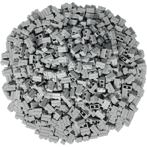 LEGO® 1x2 Briques de construction gris clair - 98283 NOUVEAU Quantité ... pas cher