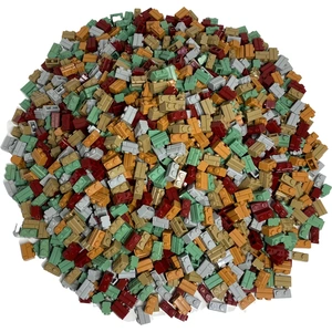 LEGO® 1x2 Briques de construction Mélange de couleurs - 98283 NOUVEAU ...Vendu parkaufland