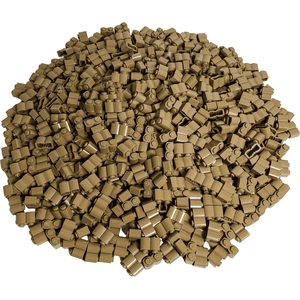 LEGO® 1x2 Briques de palissade beige foncé - 30136 NOUVEAU Quantité 5...Vendu parkaufland